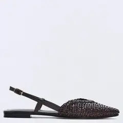 ESEOESE - Zapato Trenzado Mujer Cuero Café