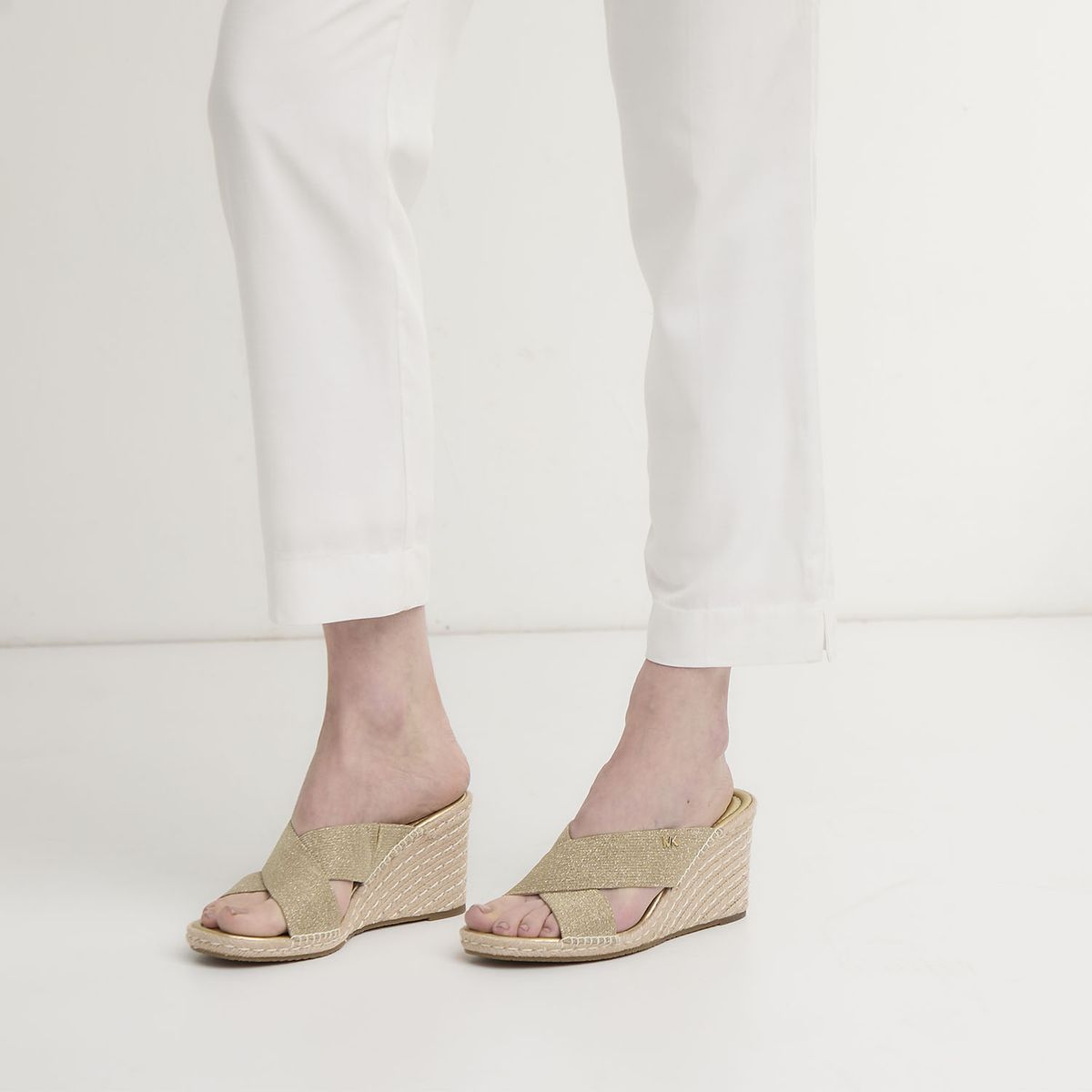 MICHAEL KORS - Sandalia Mujer Beige Michael Kors