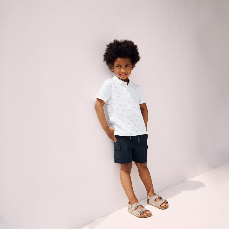 Polera Algodón Estampado Bebé Niño