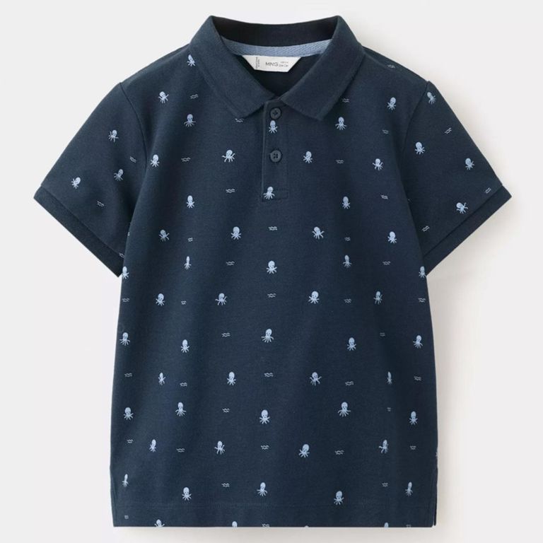Polera Algodón Estampado Bebé Niño