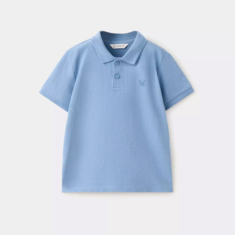 Polera Algodón Manga Corta Bebé Niño