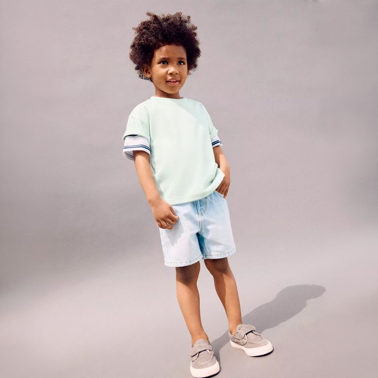 Polera Algodón Estampada Bebé Niño