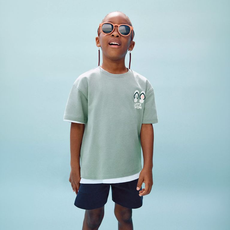 Polera Algodón Estampada Bebé Niño