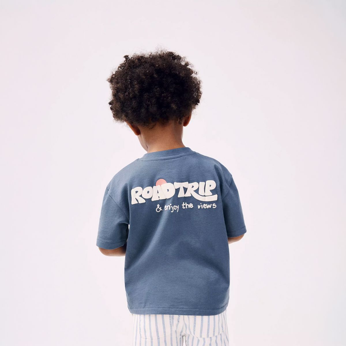 MANGO KIDS - Polera Algodón Estampada Solapa Interactiva Bebé Niño Mango Kids