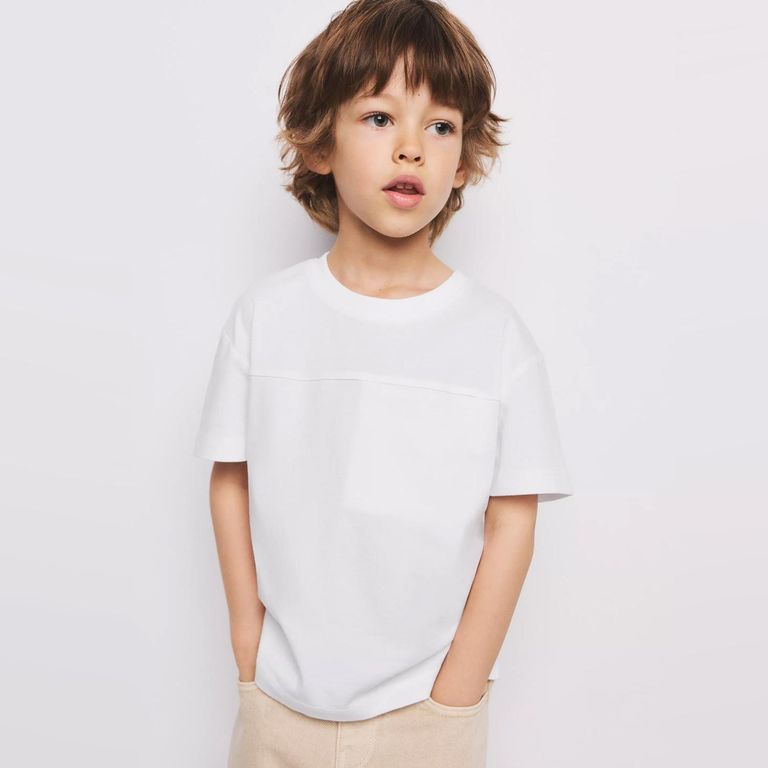 Polera Básica Bolsillo Bebé Niño
