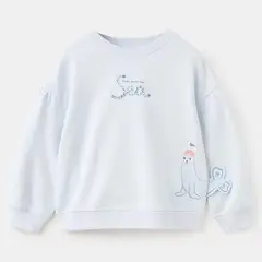 MANGO KIDS - Polerón Estampada Foca Bebé Niña