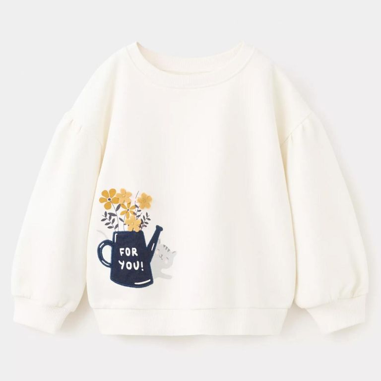 Polerón Algodón Estampada Bebé Niña
