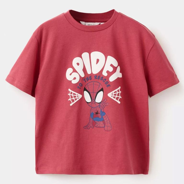 Polera Algodón Spidey Bebé Niño