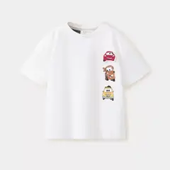 MANGO KIDS - Polera Algodón Cars Bebé Niño