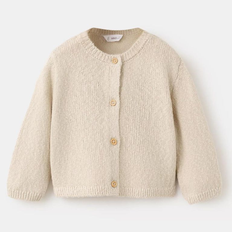 Cárdigan Punto Botones Unisex Bebé