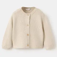 MANGO KIDS - Cárdigan Punto Botones Unisex Bebé