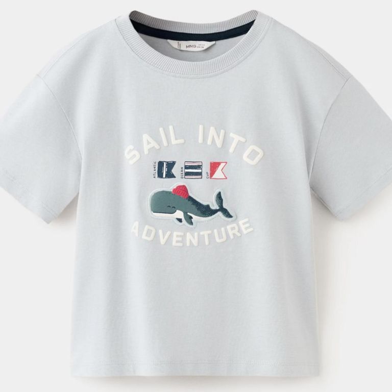 Polera Algodón Estampada Bebé Niño