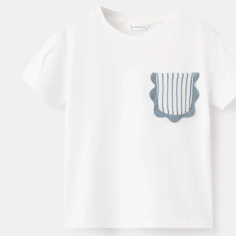 Polera Algodón Volante Bebé Niña