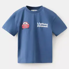 MANGO KIDS - Polera Algodón Cars Bebé Niño