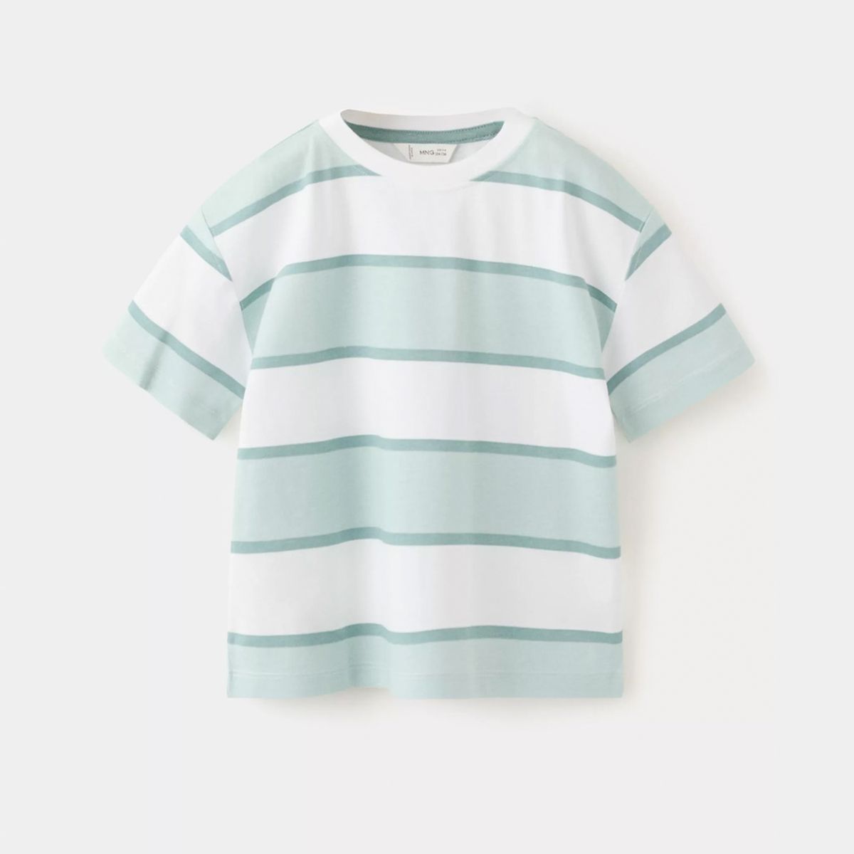 MANGO KIDS - Polera Algodón Rayas Bicolor Bebé Niño Mango Kids