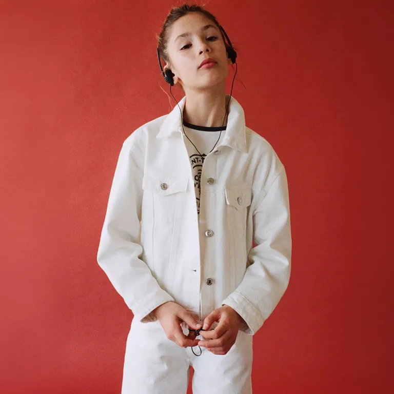 Chaqueta Vaquera Básica Niña
