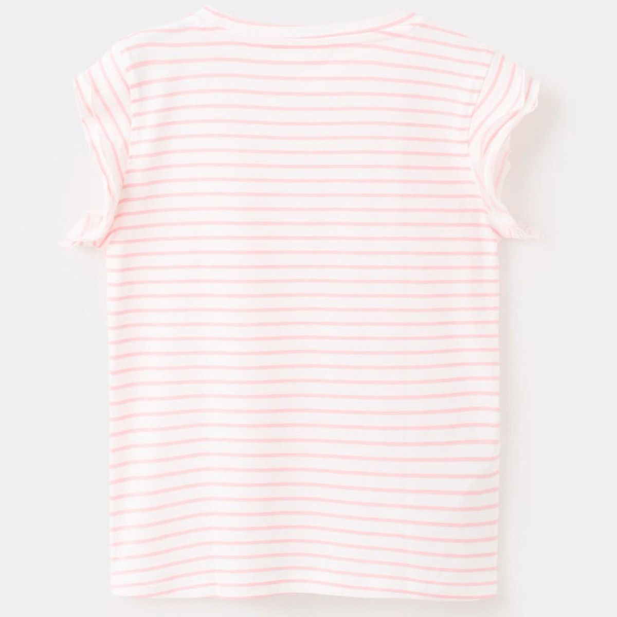 MANGO KIDS - Polera Rayas Volantes Niña Mango Kids