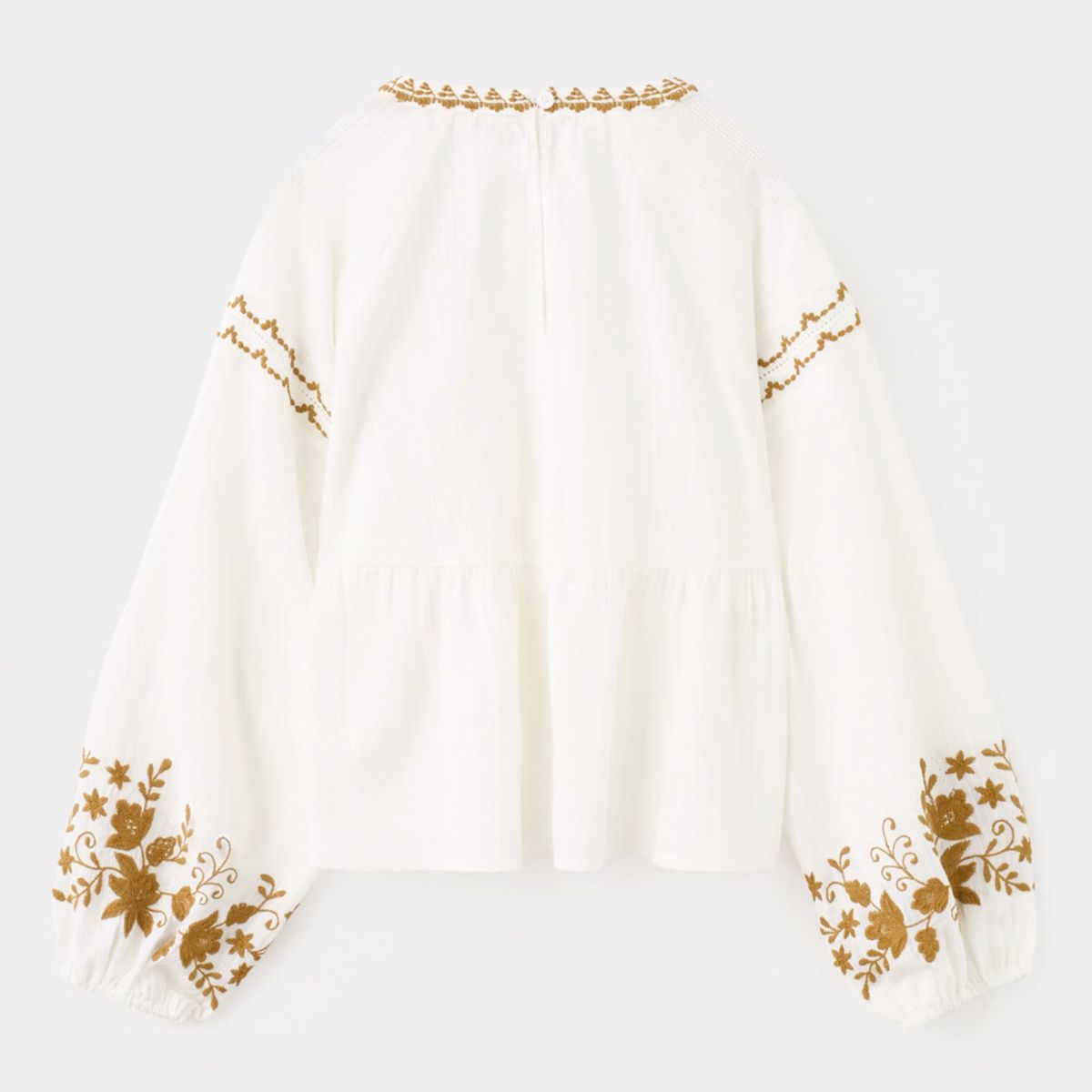MANGO KIDS - Blusa Estampada Bordada Niña Mango Kids