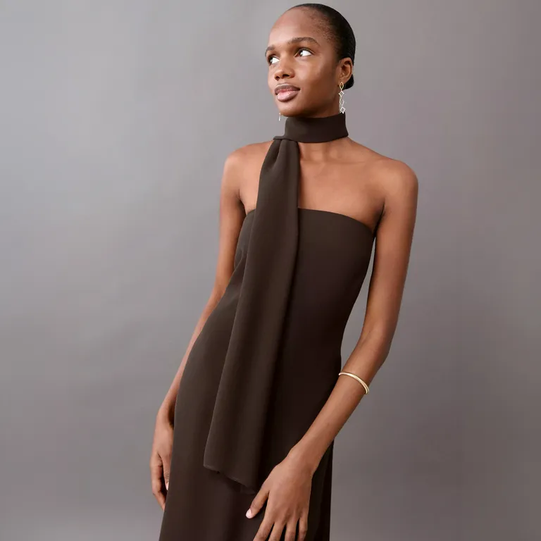 Vestido Palabra De Honor Mujer