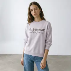 MANGO TEEN - Polerón Algodón Texto Mujer