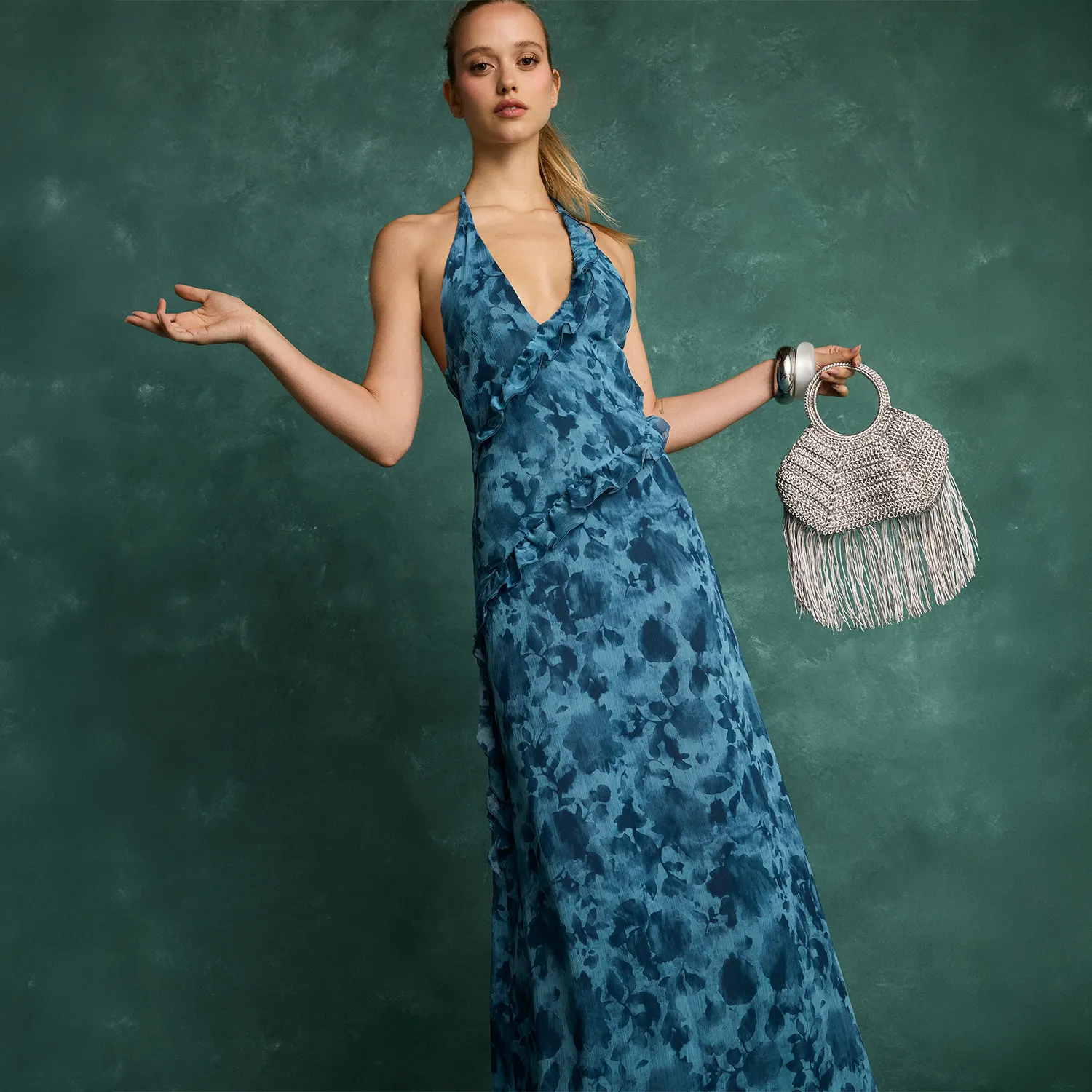 MANGO TEEN - Vestido largo $84.990