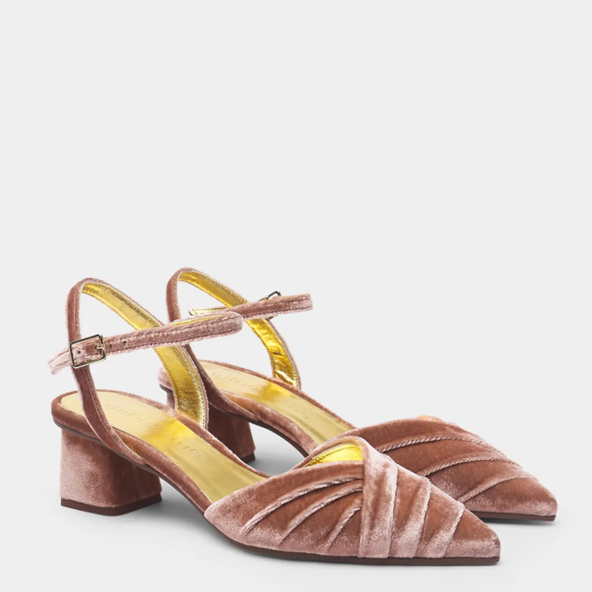 MI BOHEME - Zapato Formal Mujer Rosado Velvet Mi Boheme