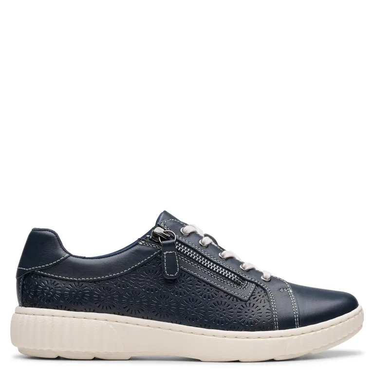 Caroline Rio Zapatilla Urbana Mujer Cuero Azul