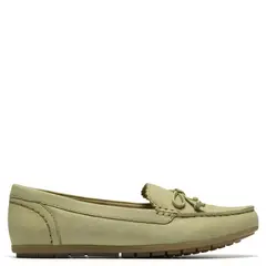 CLARKS - Zapato Casual Mujer Verde