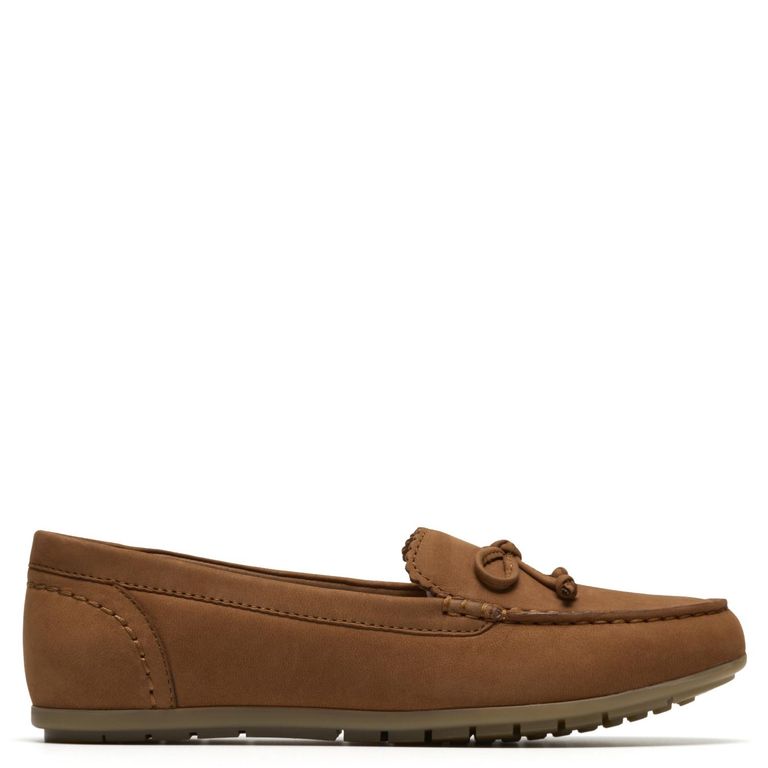 Zapato Casual Mujer Cuero Café