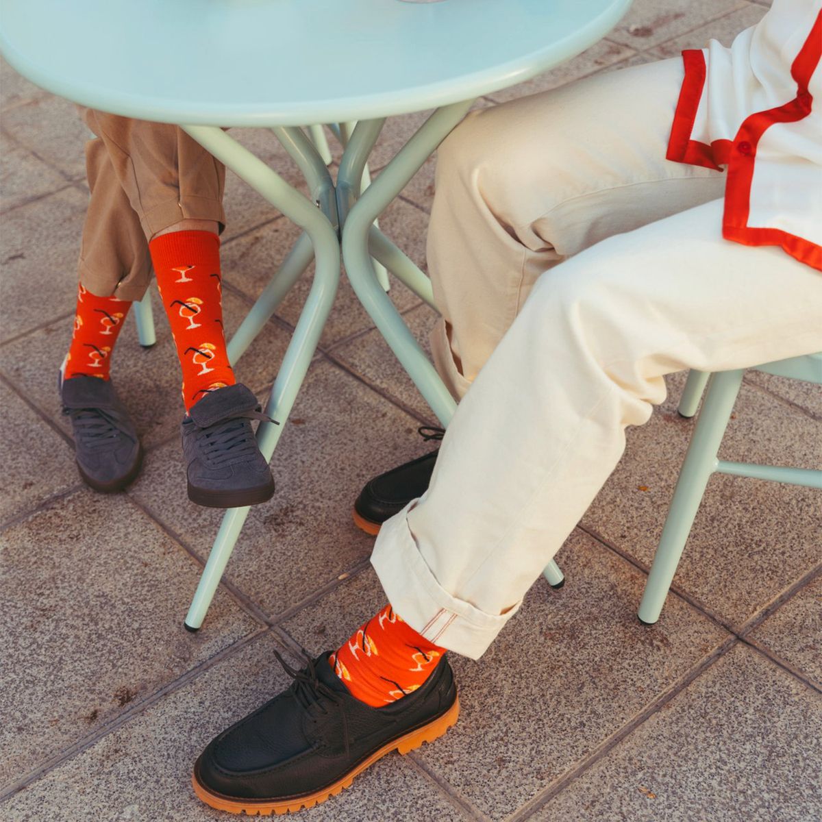 HAPPY SOCKS - Calcetín Algodón Orange Spritz Hombre Happy Socks