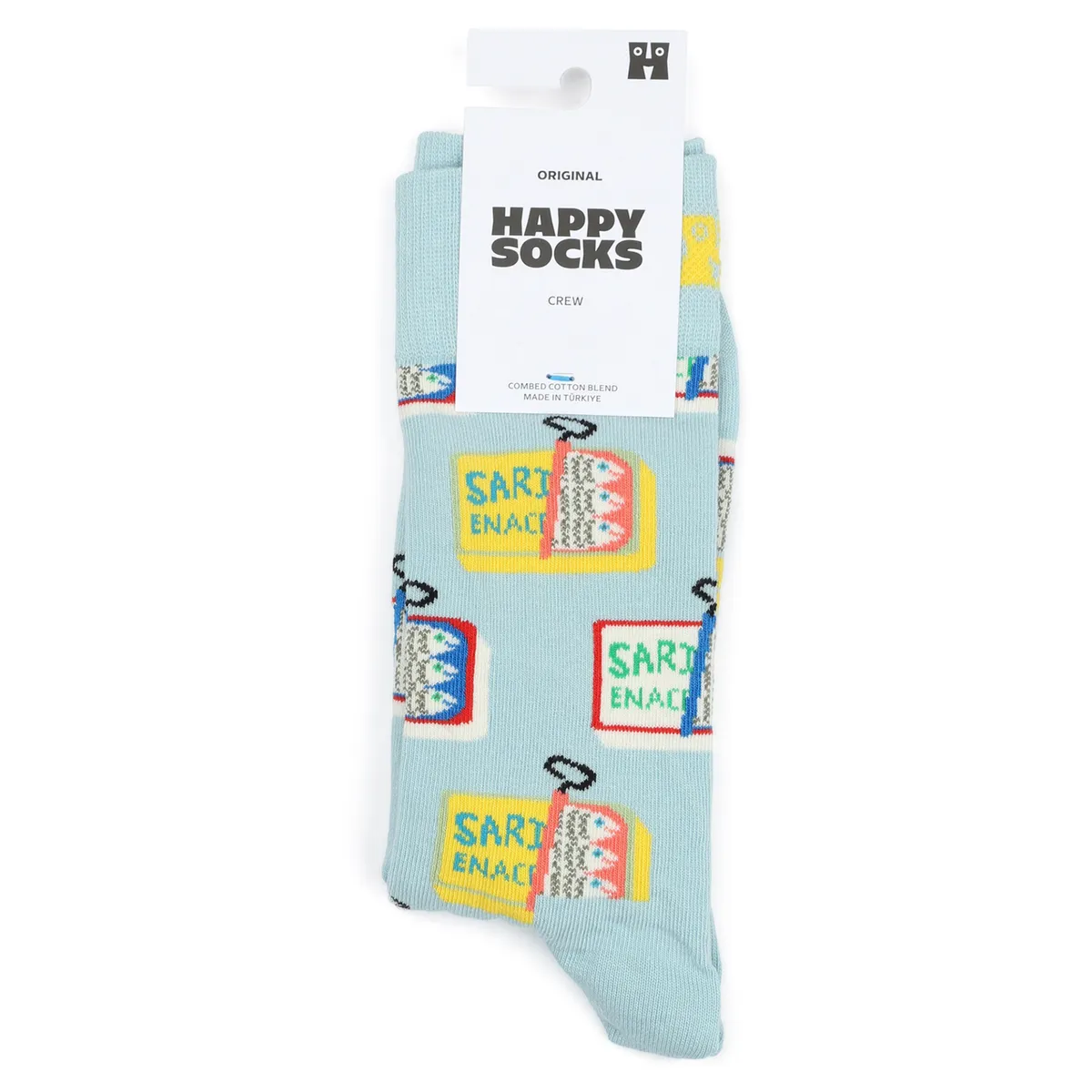HAPPY SOCKS - Calcetín Algodón Sardine Tin Hombre Happy Socks