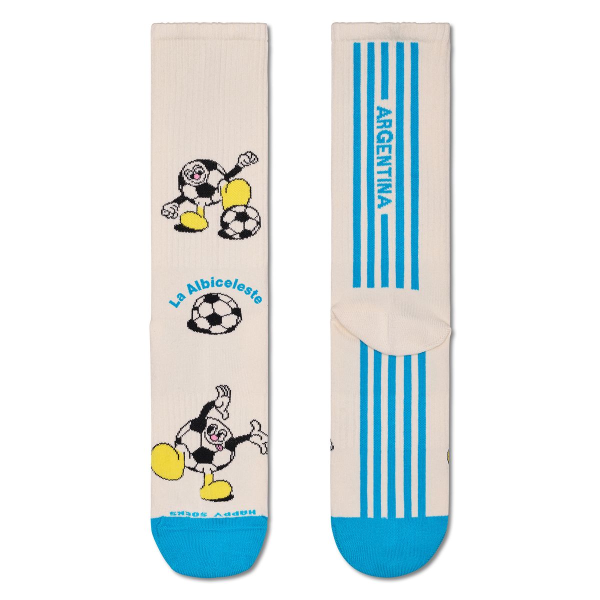 HAPPY SOCKS - Calcetín Algodón World Cup Argentina Hombre Happy Socks