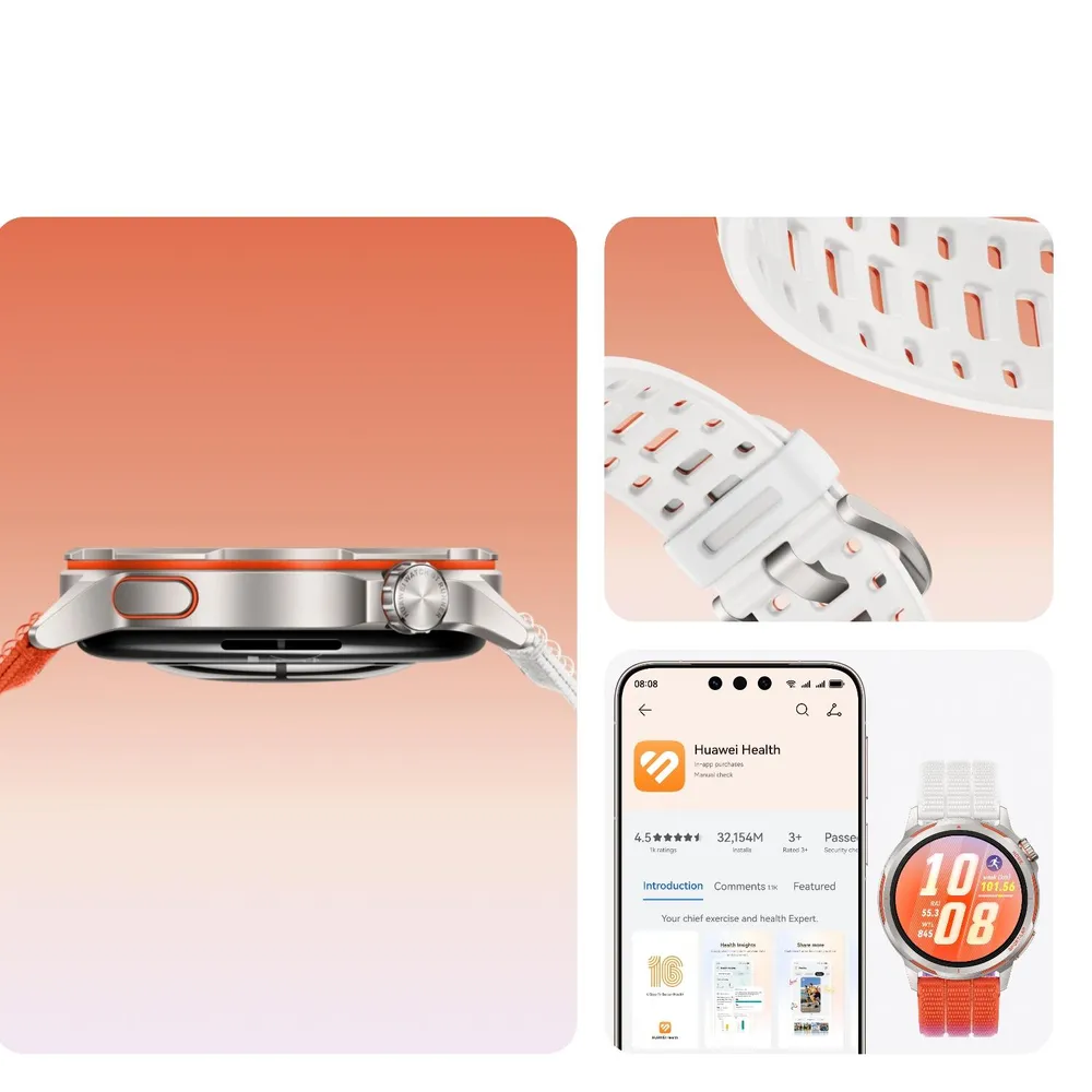 Huawei Watch GT Runner 2 41mm Naranja, foto 3