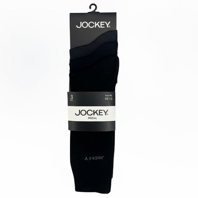 Calcetín Hombre Pack 3 Algodón Modal Suave Liso