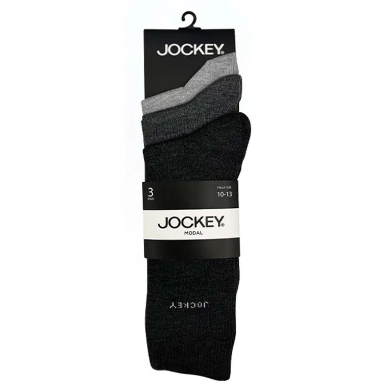 Calcetín Hombre Pack 3 Algodón Modal Suave Liso