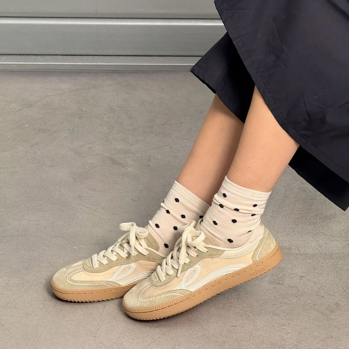 LEJAN - Zapatilla Urbana Mujer Café Lejan