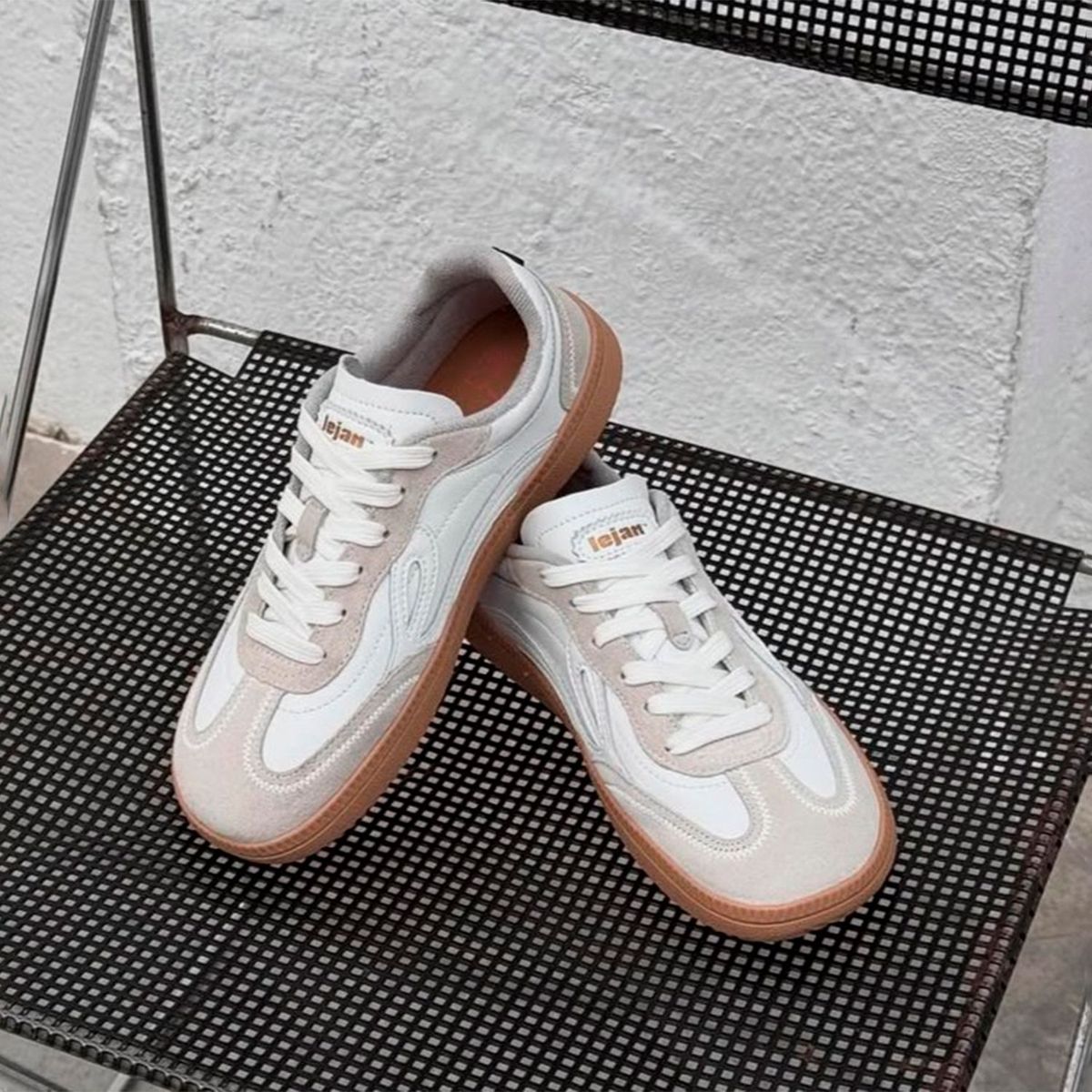 LEJAN - Zapatilla Urbana Mujer Barefoot Blanco Lejan One
