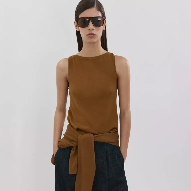 Polera Punto Fino Mujer