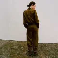 MANGO - Camisa Lino Bolsillo Mujer