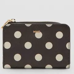 MANGO - Billetera Pequeña Lunares Mujer