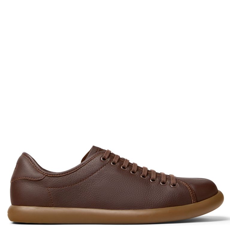 Zapato Casual Hombre Pelotas Soller Cuero Café