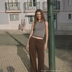 MANGO TEEN - Top Flora Mujer