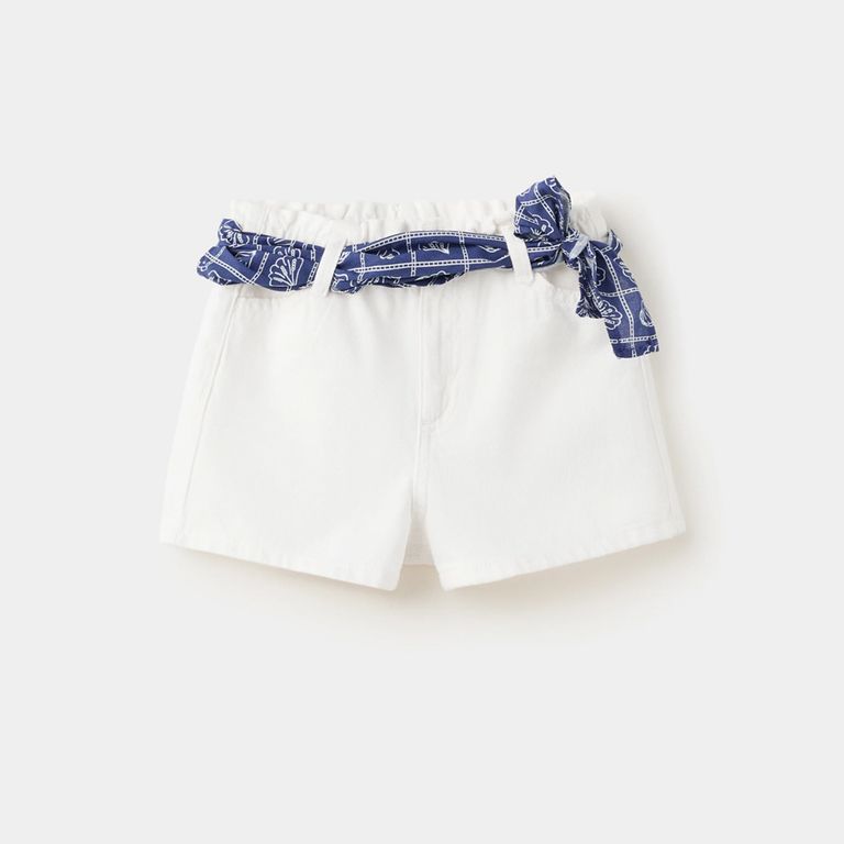 Shorts Detalle Pañuelo Niña