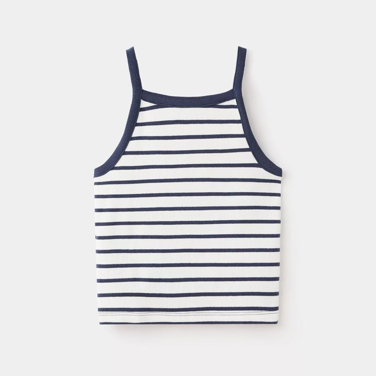 Polera Tirantes Rayas Niña
