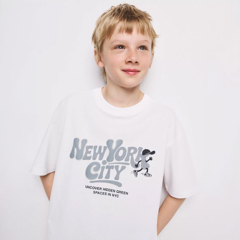 Polera Texto Algodón Niño