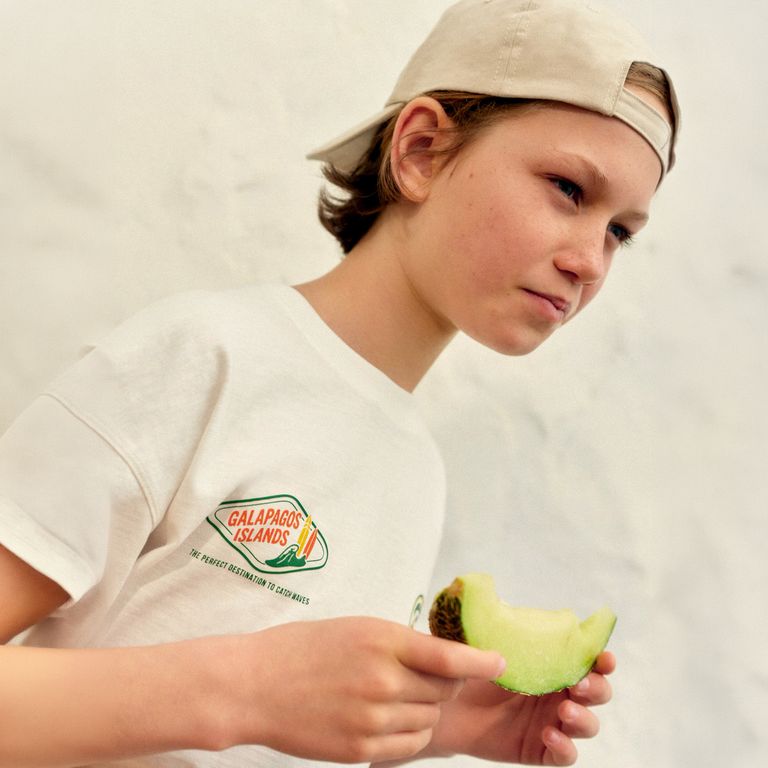 Polera Algodón Estampada Niño