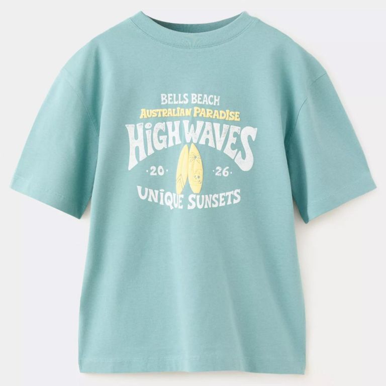 Polera Algodón Estampada Niño
