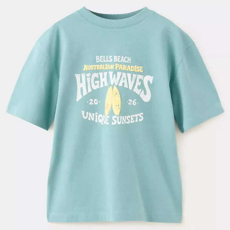 Polera Algodón Estampada Niño