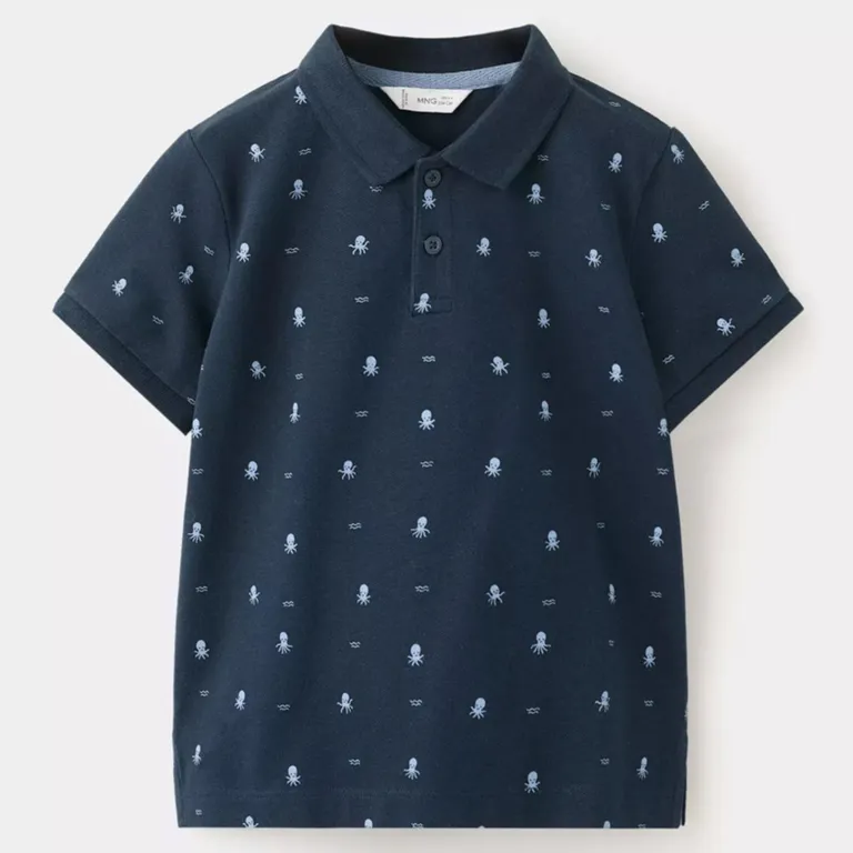 Polera Algodón Estampado Bebé Niño