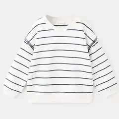 MANGO KIDS - Polerón Algodón Rayas Bebé Niña